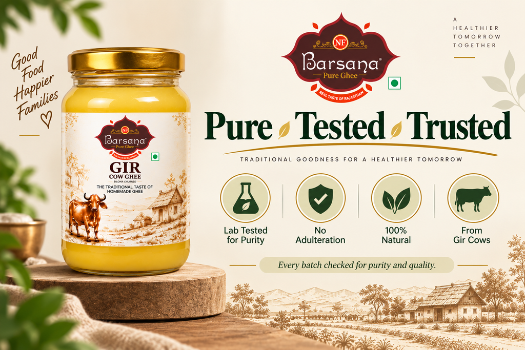 A2 Gir Cow Bilona Ghee - 1L