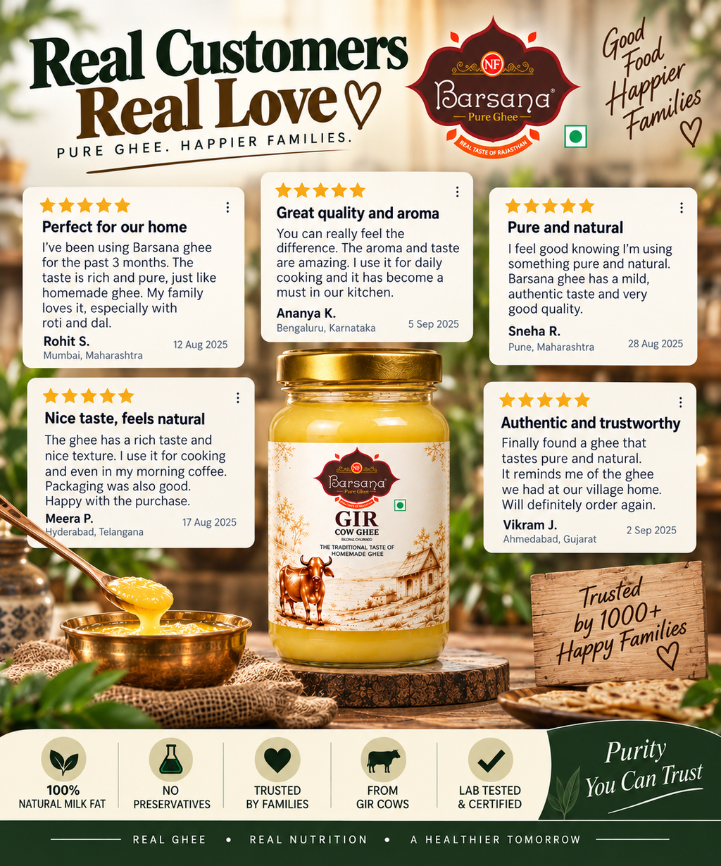A2 Gir Cow Bilona Ghee Combo - 1L + 1L