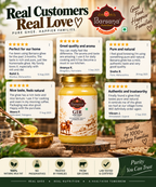 A2 Gir Cow Bilona Ghee - 500ml