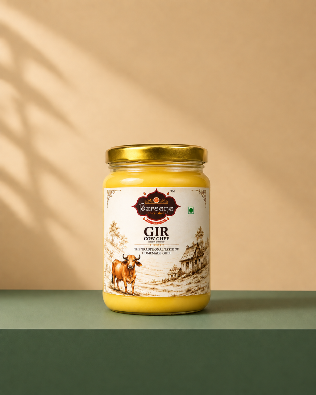 A2 Gir Cow Bilona Ghee - 500ml