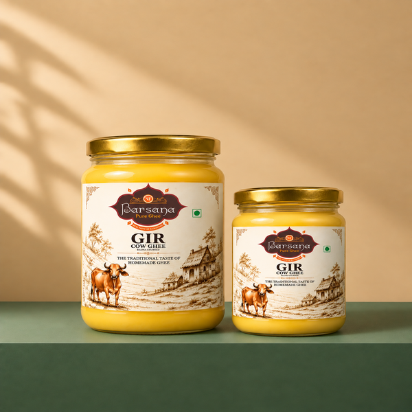 A2 Gir Cow Bilona Ghee Combo - 1L + 500ml