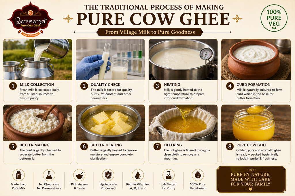 Barsana Pure Buffalo Ghee 1L