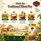 A2 Gir Cow Bilona Ghee Combo - 1L + 500ml