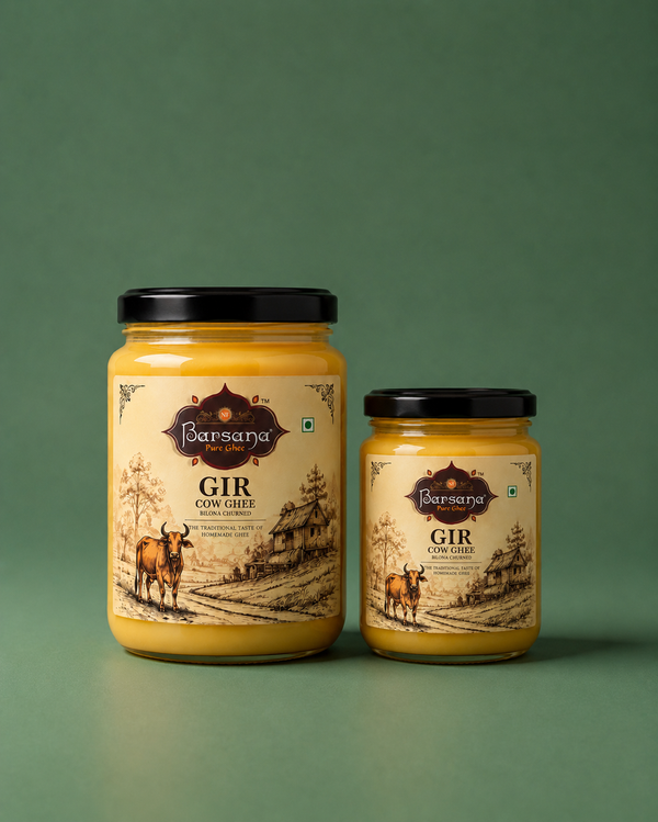 A2 Gir Cow Bilona Ghee | Traditional Handcrafted Desi Ghee 1L+500ml