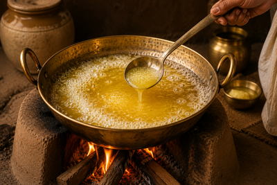 Slow-Cooked Golden Ghee