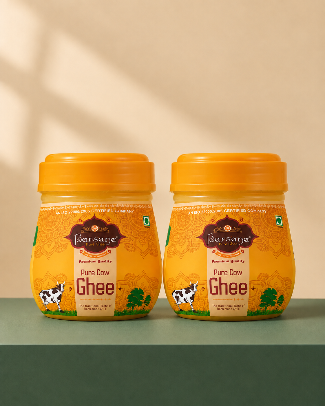 Barsana Pure Cow Ghee Combo - 1L + 1L