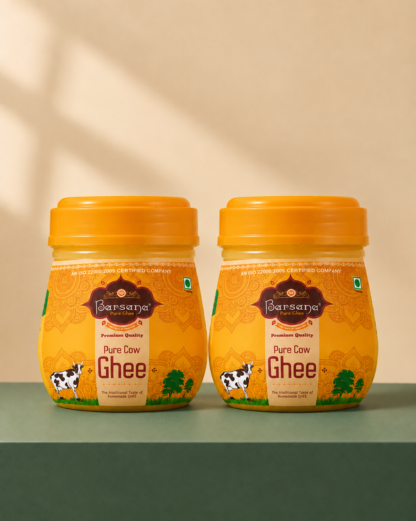 Barsana Pure Cow Ghee Combo - 1L + 1L