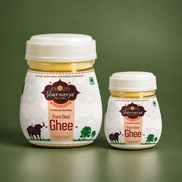 Barsana Pure Buffalo Ghee Combo - 1L + 500ml